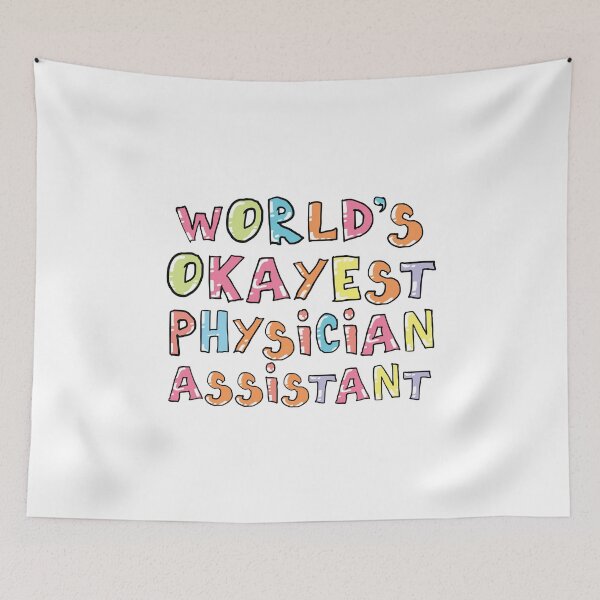 Item preview, World's Okayest Physician Assistant Gift Idea designed and sold by betternotes.