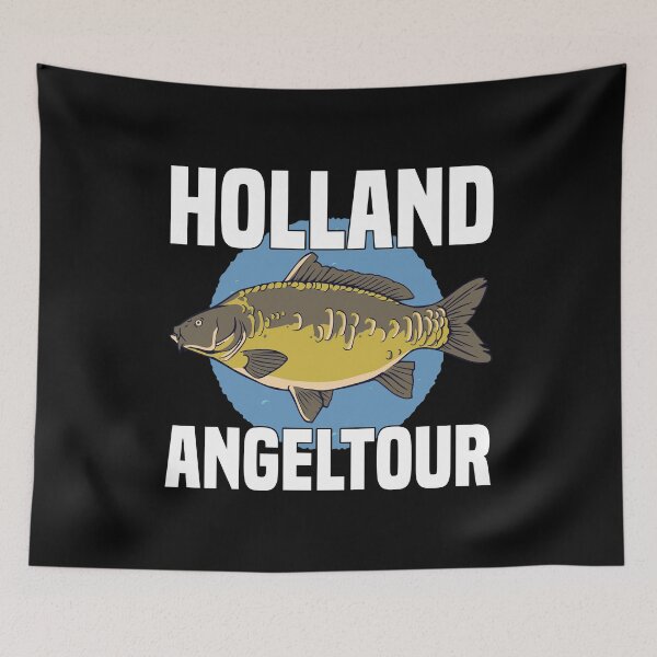 Item preview, Holland fishing tour fishing spots fishermen designed and sold by Nessshirts.