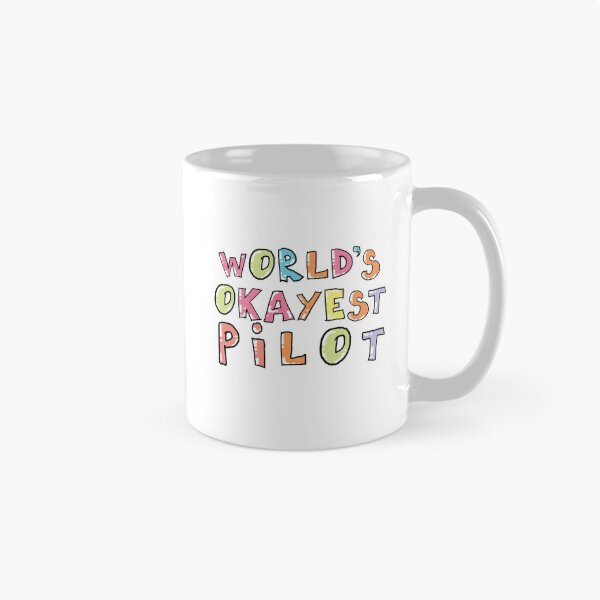 Item preview, World's Okayest Pilot Gift Idea designed and sold by betternotes.