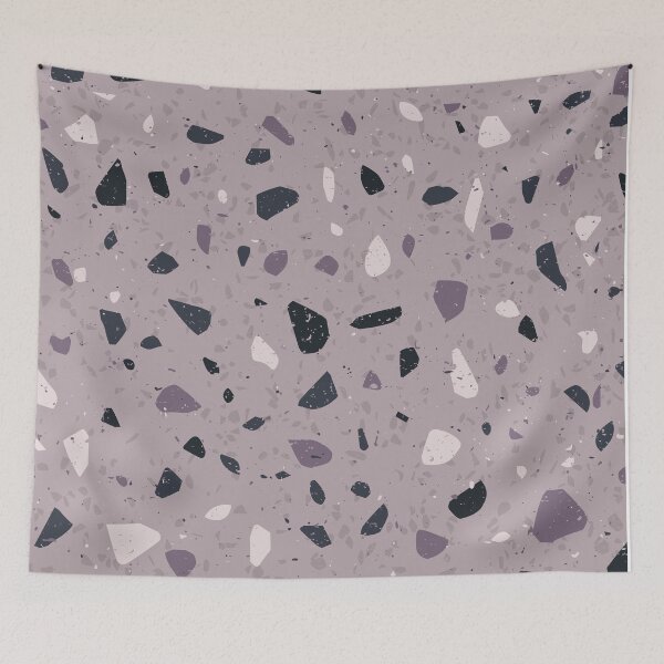 Item preview, Terrazzo Pattern in Shades of Purple  designed and sold by thesnowwhyte.