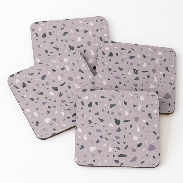 Item preview, Terrazzo Pattern in Shades of Purple  designed and sold by thesnowwhyte.