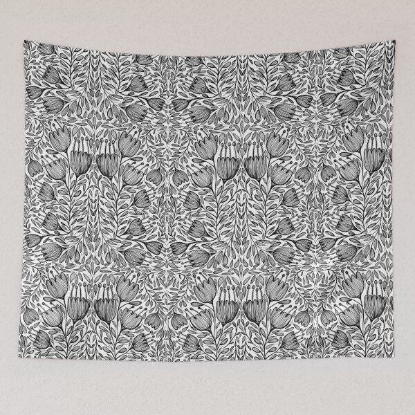 Item preview, Floral line pattern designed and sold by Aimyillustrates.