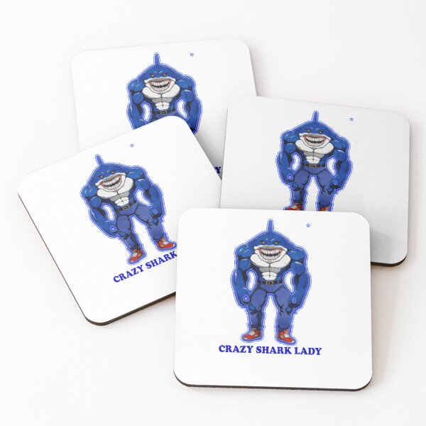 Item preview, Crazy shark lady : Just an other funny design for men and women. designed and sold by fajali master.