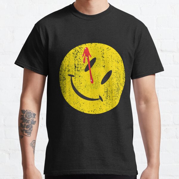 Watchmen Smiley Classic T-Shirt