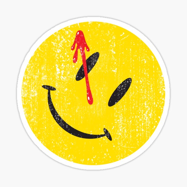 Watchmen Smiley Sticker