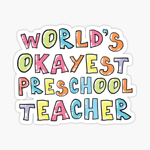 Teaching With Flair Pens Funny Sarcasm Teacher' Sticker