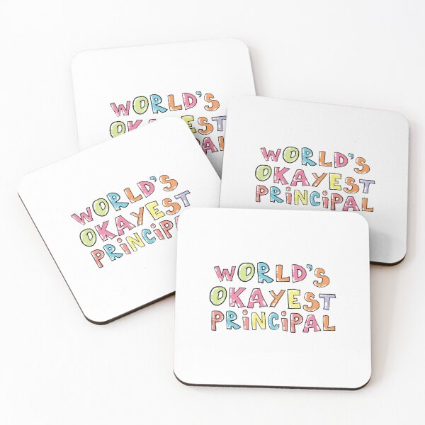 Item preview, World's Okayest Principal Gift Idea designed and sold by betternotes.