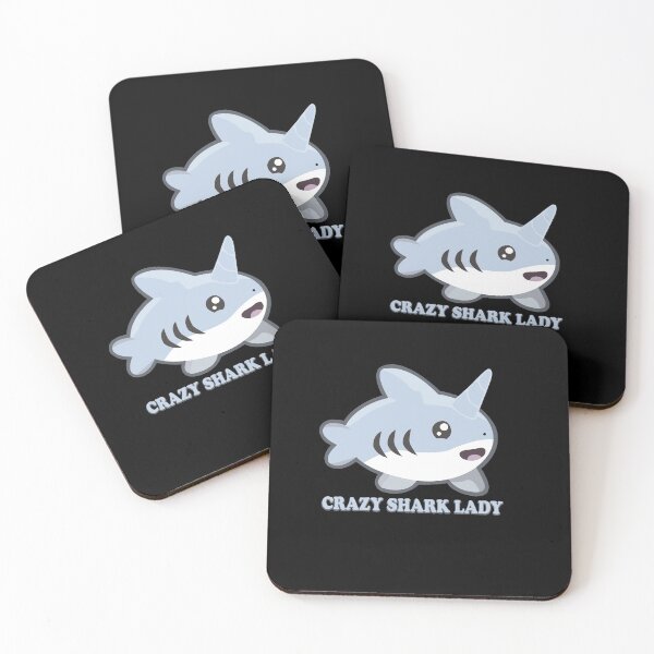 Item preview, Crazy shark lady : Just an other funny design for men and women. designed and sold by fajali master.