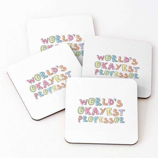 Item preview, World's Okayest Professor Gift Idea designed and sold by betternotes.