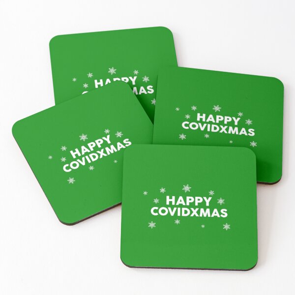Item preview, Happy Covidxmas Happy New Year Funny Text Gift designed and sold by GoldenDov.