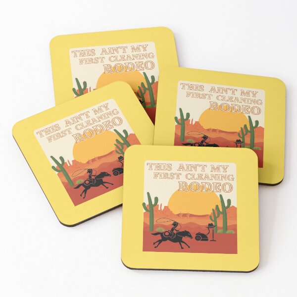 Item preview, My First Cleaning Rodeo Housekeeping Humor designed and sold by SavvyCleaner.