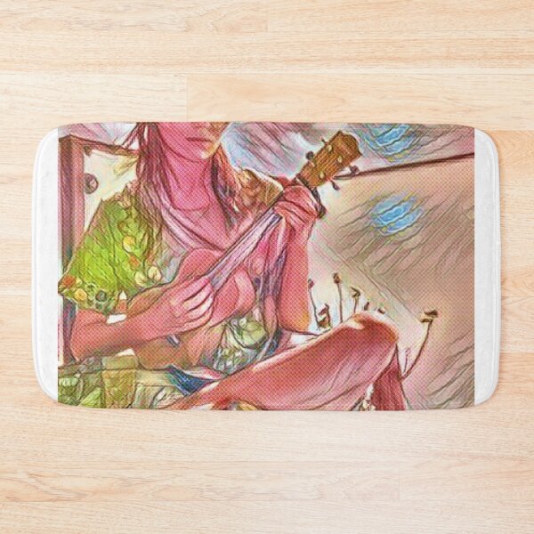 Item preview, dodie clark with her ukulele designed and sold by renakennings.