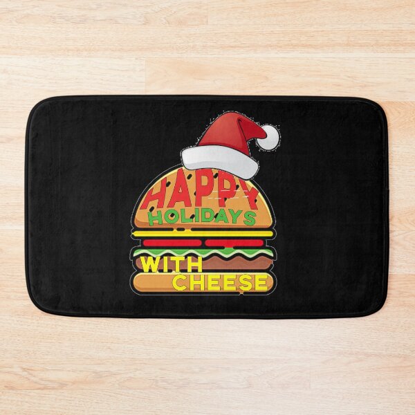 Item preview, Happy holidays with cheese designed and sold by BasicWear.