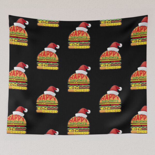 Item preview, Happy holidays with cheese designed and sold by BasicWear.