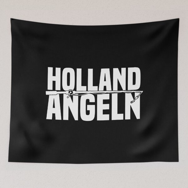 Item preview, Fishing in Holland gift for men fishermen designed and sold by Nessshirts.