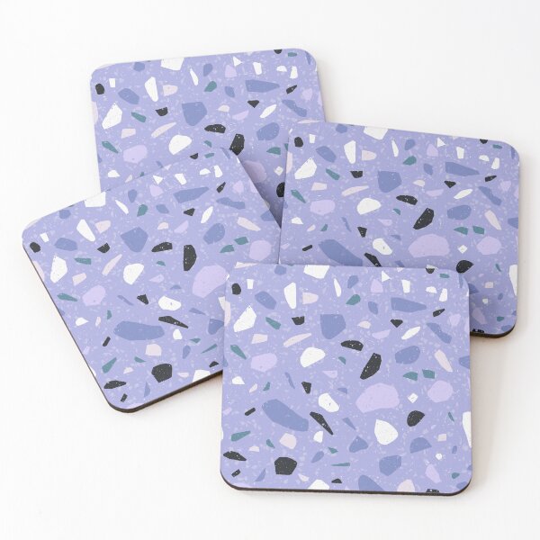 Item preview, Terrazzo Pattern in Blue designed and sold by thesnowwhyte.
