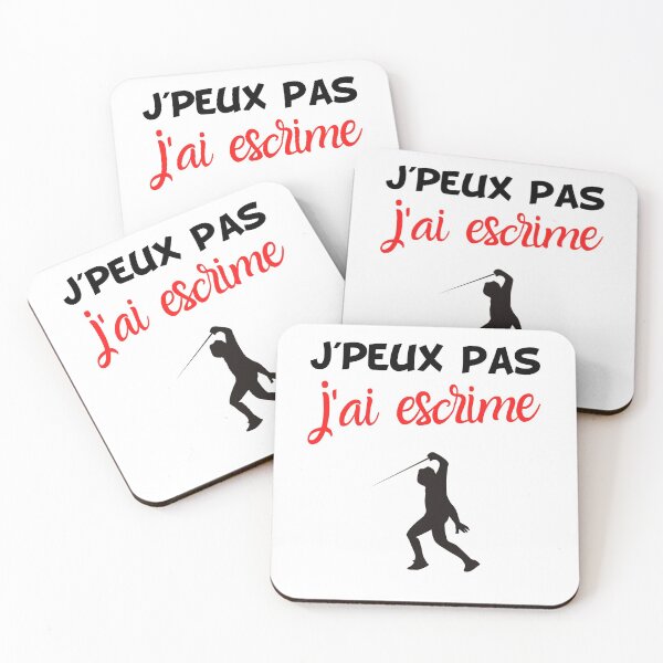 Item preview, I can't I fencing humor sport funny designed and sold by joozybart.