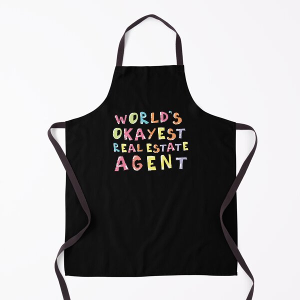 Item preview, World's Okayest Real Estate Agent Gift Idea designed and sold by betternotes.