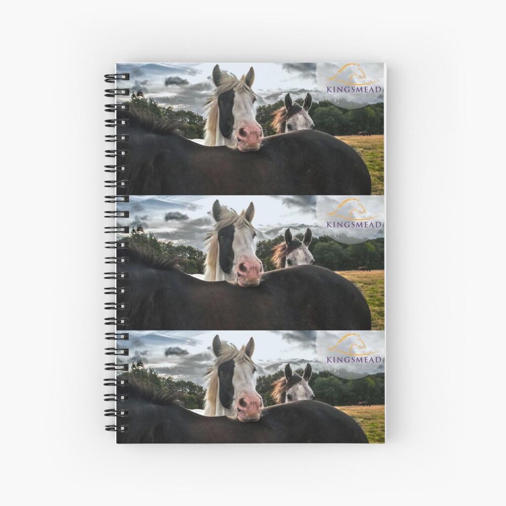 Kingsmead Horses Spiral Notebook
