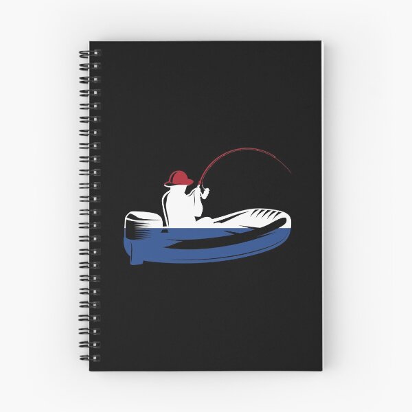 Item preview, Boat fishing tour Holland Netherlands trout fishing designed and sold by Nessshirts.