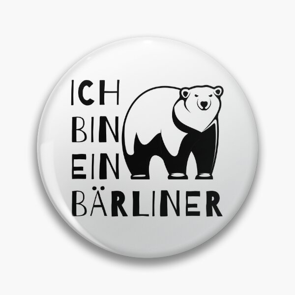 Item preview, I am a Berliner, Bärliner, Berlin Berliner, gift, capital, Germany, Berliner Bär designed and sold by Rautee.