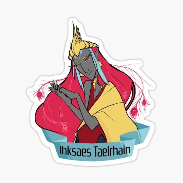 Taelrhain Crest Sticker