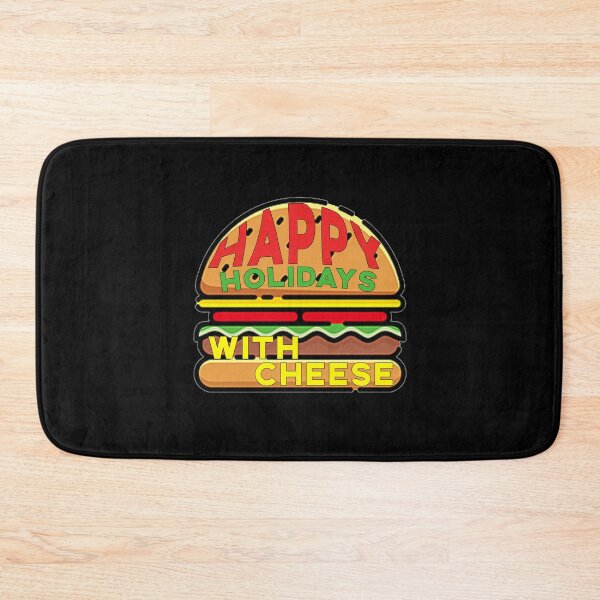 Item preview, Happy holidays with cheese designed and sold by BasicWear.