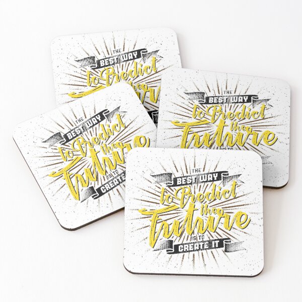 Item preview, The Best Way To Predict The Future Is To Create It Yellow designed and sold by Creativenetic.