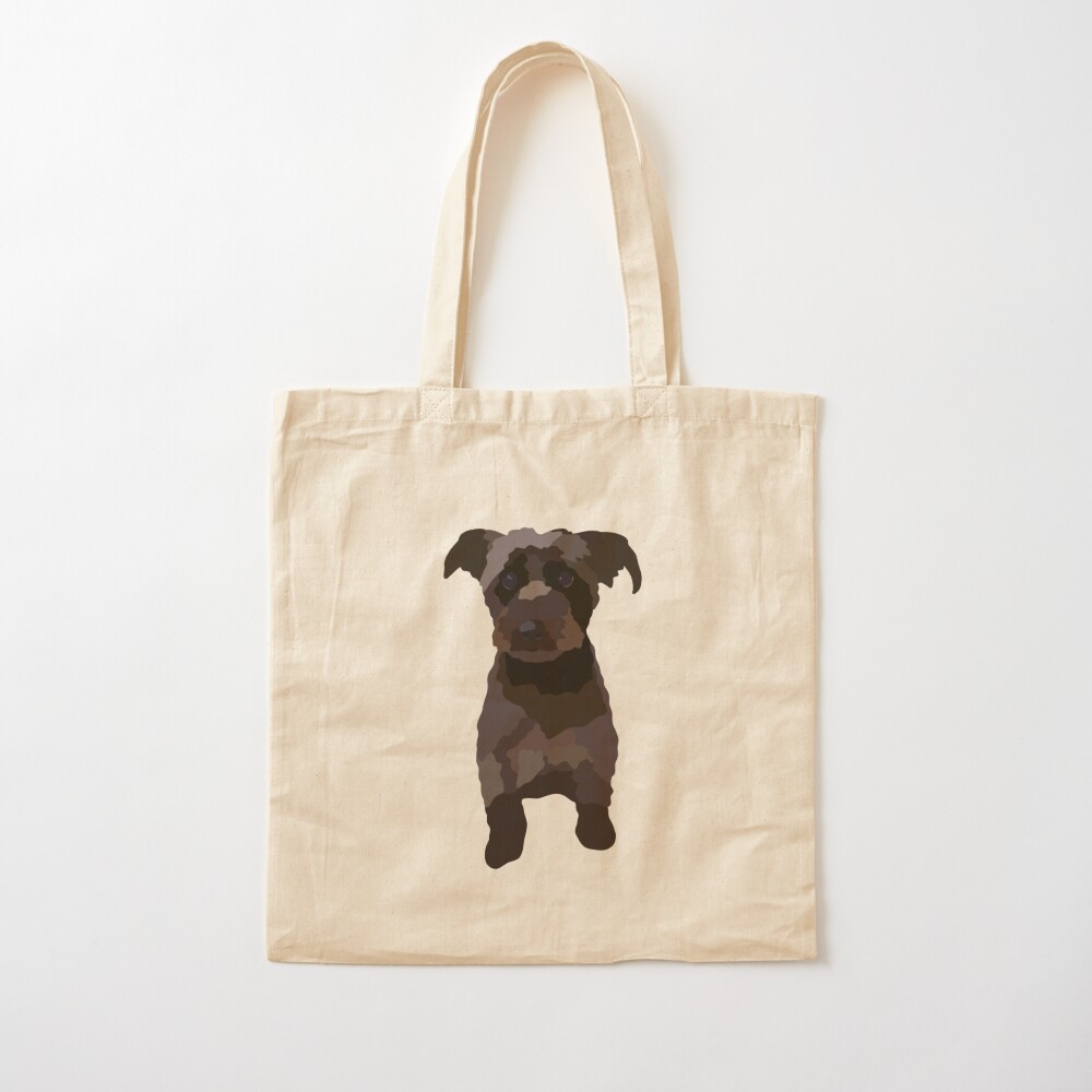 Schnauzer Dog Bag Hipster Dog Schnauzer Owner MIni Schnauzer Love Dog Lover Art Wrigley the Schnauzer Dog Canvas Tote Bag