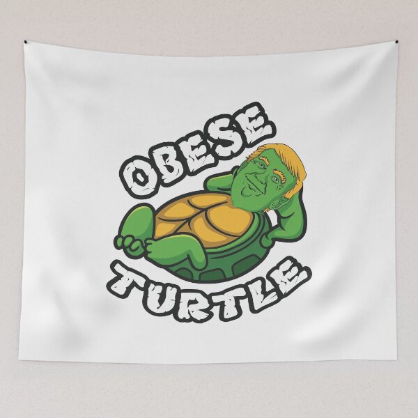 Item preview, Trump Obese Turtle Funny Quote designed and sold by OmmeDesigns.