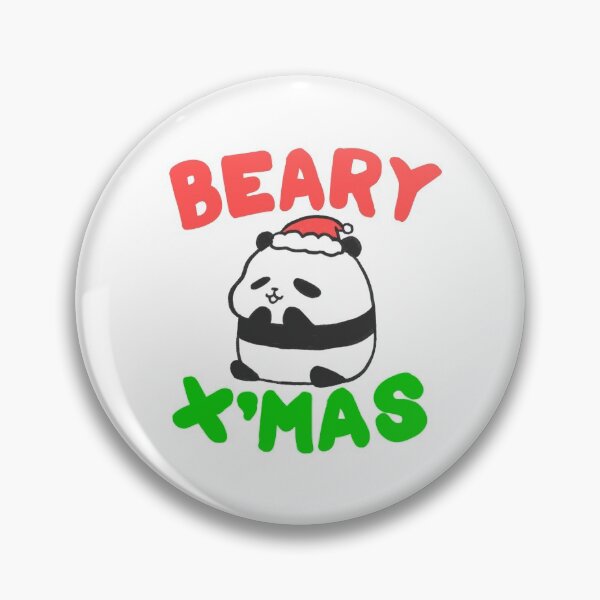 Artikelvorschau, Beary X'Mas Beary Christmas Netter Panda entworfen und verkauft von mousepotatoes.