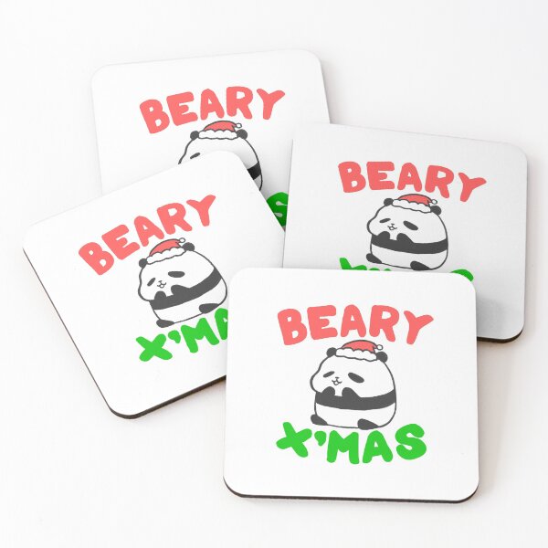 Item preview, Beary X'Mas Beary Christmas Cute Panda designed and sold by mousepotatoes.