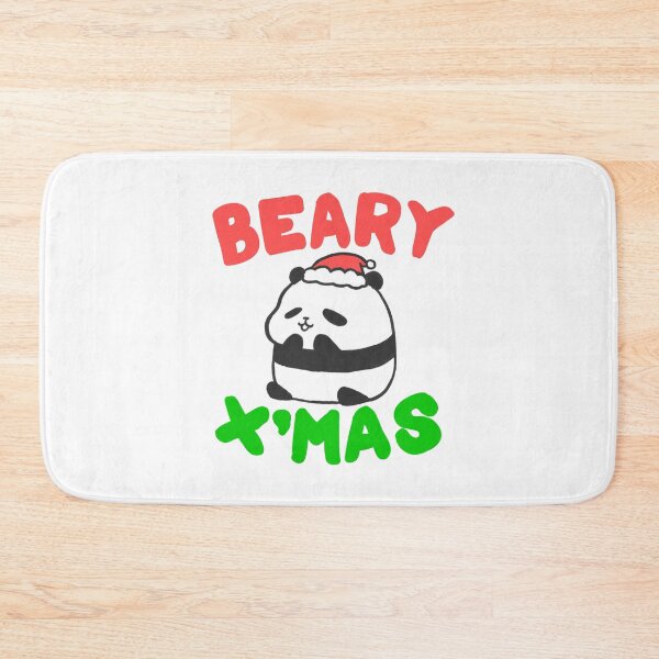 Item preview, Beary X'Mas Beary Christmas Cute Panda designed and sold by mousepotatoes.