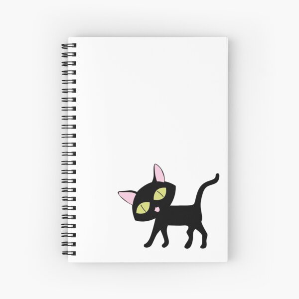 Lucky Cat Spiral Notebook