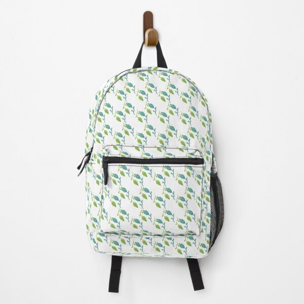Item preview, small green leaves seamless print designed and sold by ddesignnstudio.