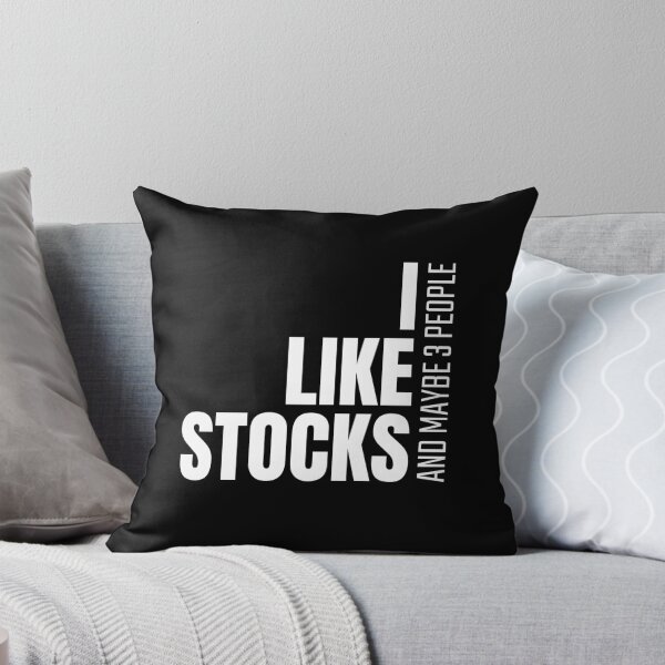 Item preview, I Like Stocks, And Maybe 3 People Investing designed and sold by OldCamp.
