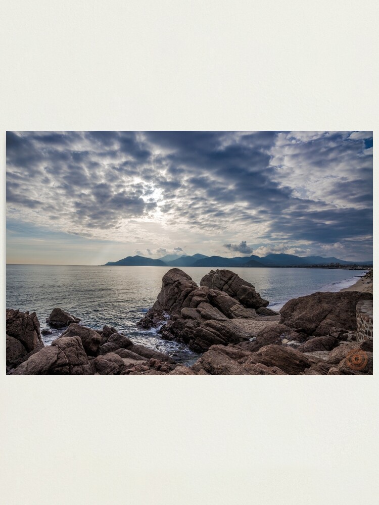 Alternate view of Misty Horizons French Riviera Photographic Print