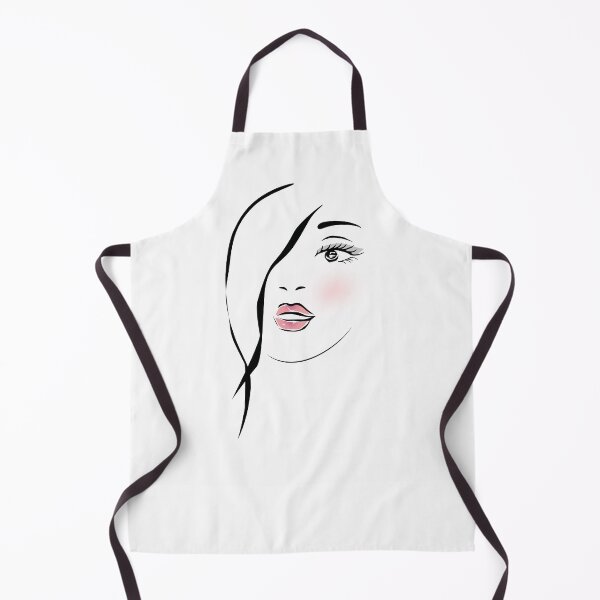 Item preview, Girl's face . Minimalistic picture. designed and sold by marinaklykva.