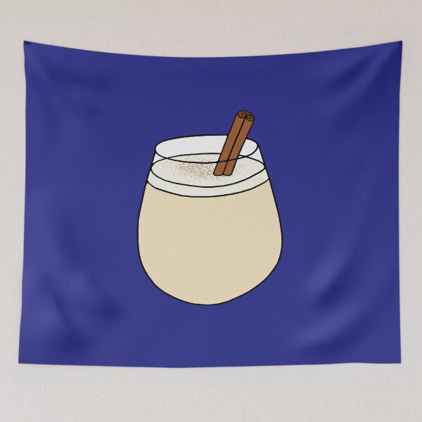 Item preview, Eggnog Holiday Cocktail designed and sold by murialbezanson.