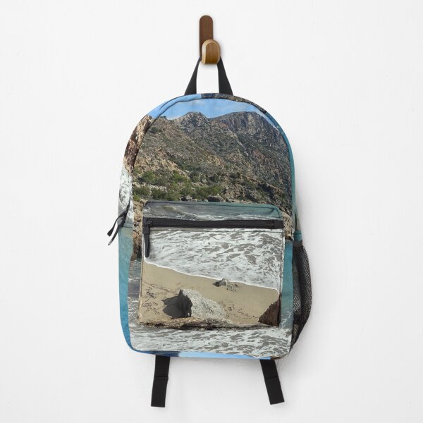 Item preview, Rocky Shores of the Mediterranean Sea on the Southern Side of Crete, Greece designed and sold by AWomanAfoot.