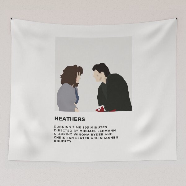 Item preview, Heathers Minimalist Poster designed and sold by honeydesigns.