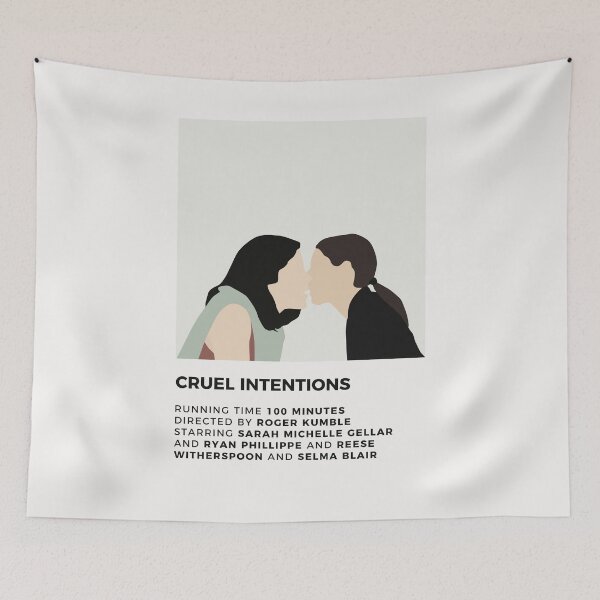 Item preview, Cruel Intentions Minimalist Poster designed and sold by honeydesigns.