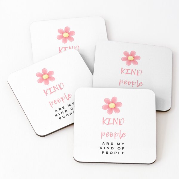 Item preview, Kind People are My Kind of People Pink Flower designed and sold by solidfoundation.
