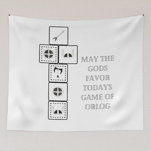Item preview, May the Gods Favor Todays Game of Orlog designed and sold by RareLoot19.