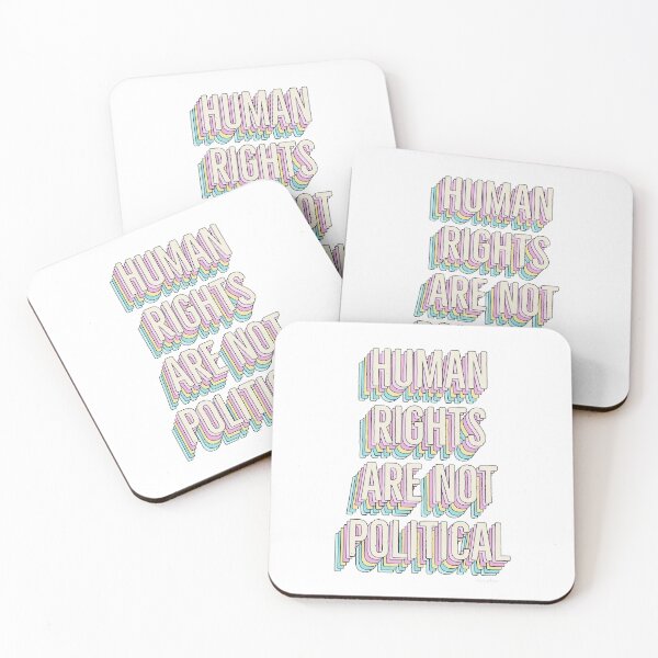 Item preview, Human rights are not political! designed and sold by Maia Gibson.