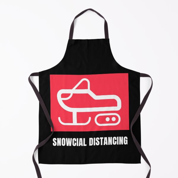 Item preview, Snowcial Distancing Snow Mobile designed and sold by Coder-T.