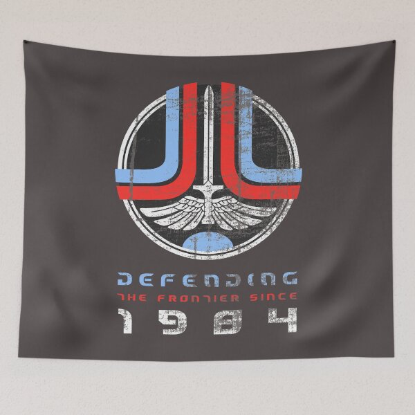 Item preview, Defending the Frontier (the original worn look) designed and sold by Retro 4 U.