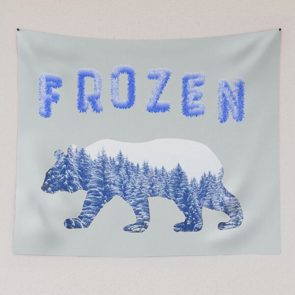 Item preview, Frozen bear designed and sold by urban-color.