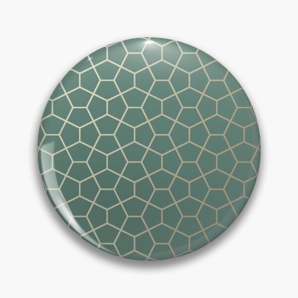 Item preview, Abstract Geometric Pattern, Green and Gold designed and sold by meggydesigns.