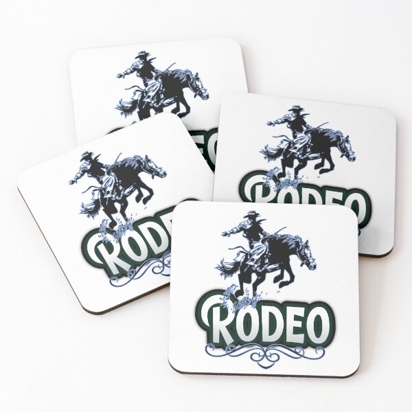 Item preview, Rodeo Cowboy Riding Horse  designed and sold by WLHmedia.com .